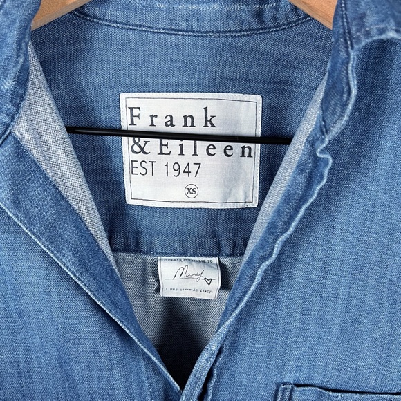 Frank & Eileen Mary Classic Shirt Dress Famous Denim XS - Picture 5 of 8